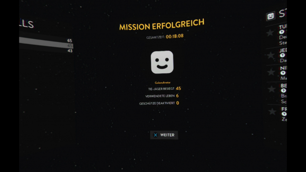 Star Wars Rogue One VR (Screenshot: Golem.de)